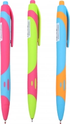 Gelpen med blå patron 1,0 mm