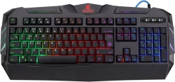 Gamingtastatur Defender Werewolf GK-120DL med membrankontakter og bagbelysning