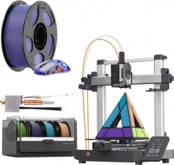 3D-printer Anycubic Kobra 3 V2 Combo med flerfarveprint, hotend og gratis filament