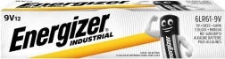 Industrielle alkalinebatterier 9V 6LR61 – pakke med 12 stk.