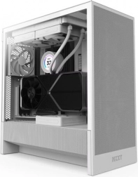 NZXT H5 Flow RGB hvid PC kabinet Midi Tower med vindue