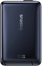 Baseus Nomos magnetisk powerbank Qi2 10000 mAh, USB‑C 45 W