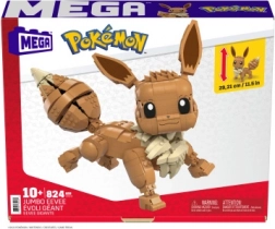byggesæt MEGA POKÉMON jumbo Eevee 28 cm (824 dele)