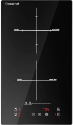 AMZCHEF induktionskogeplade med to zoner