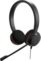jabra evolve 20 duo uc stereo headset med mikrofon