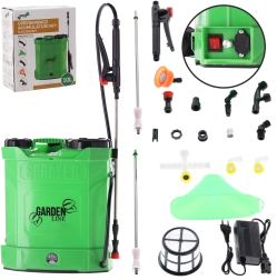 Batteridrevet rygsprøjte 10 l