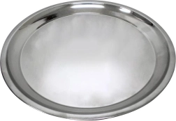 Rundt serveringsfad i rustfrit stål TORO 35 cm