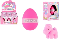 Klukkende og voksende enhjørning fra æg 6 cm – magisk overraskelse til børn