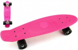 Pennyboard 60 cm med metalakser og bæreevne på 90 kg – Rosa