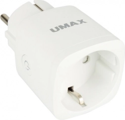Smart Wi‑Fi‑stik Umax U‑Smart Plug Mini 16 A med energimåling