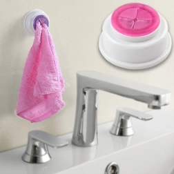 Push-in håndklædeholder lyserød