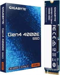 Gigabyte Gen4 4000E intern SSD 250 GB M.2 NVMe