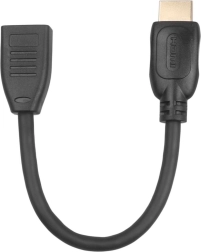 HDMI kabel forlænger 15 cm v2.0