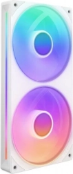 dobbelt blæser NZXT F240 RGB Core PWM hvid