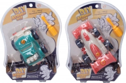 Skruemonteret køretøj 15 cm med skruetrækker