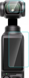 Hærdet glas til linse og skærmbeskytter til DJI Osmo Pocket 3