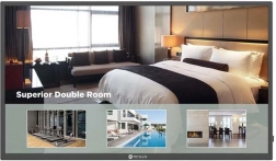 Storformatsmonitor sort 350 cd/m² 1400:1 24/7