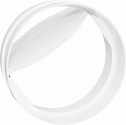 Tilbageslagsklap 100 mm plast