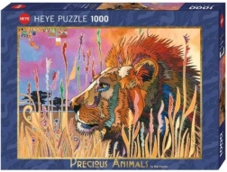 Puzzle HEYE 1000 brikker – dyrenes konge