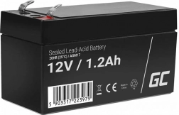 Genopladeligt AGM-batteri 12V 1,2Ah Vedligeholdelsesfrit batteri til UPS ALARM