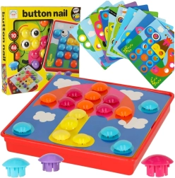 Pædagogisk knopmosaik, 57 dele