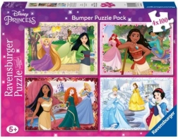 Disney: Prinsesser 4x100 brikker