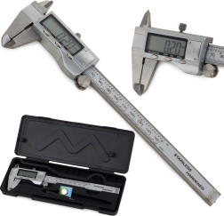 Digitalt skydelære i rustfrit stål 150 mm med LCD-display