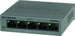 Uadministreret Netgear-switch med 5 porte