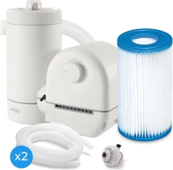 Filterpumpe til pools 5678 l/t med patronfilter og tilbehør Intex