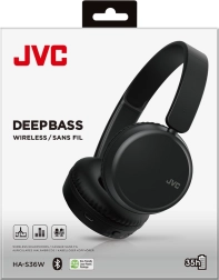 JVC trådløse on‑ear hovedtelefoner HA-S36W sort