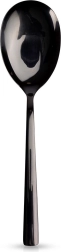 Sort salatske i rustfrit stål BLACK 25 cm Orion