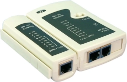 Kabeltester RJ11/RJ12/RJ45 med fjernenhed LOGILINK