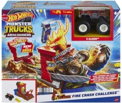 Hot Wheels Monster Trucks Arena – Racerkamp spilssæt – HW Tiger Shark