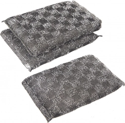 Køkkensvampe 3 stk – stålsvamp til opvask