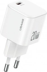 Vægoplader 20 W med USB‑C + USB‑C‑kabel, hvid