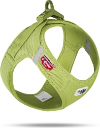 Curli sele til hunde med spænde Air-Mesh lime 2XS (2–4 kg)