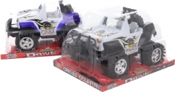 Terrængående politibil med friktionsmotor