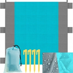 Strand- og picnicunderlag XXL 208 × 208 cm TRIZAND