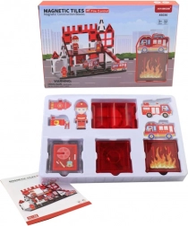 Magnetisk byggesæt til børn i praktisk boks