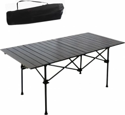 Sammenklappeligt campingbord til have og terrasse