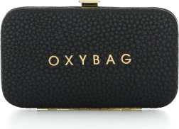 Rejsemanicure Læder Sort