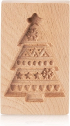 Træform til småkager – juletræ 13 × 8 cm