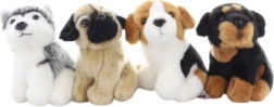 Plysbamse-hund 14 cm