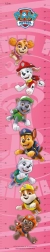 vækstmåler PAW PATROL pink