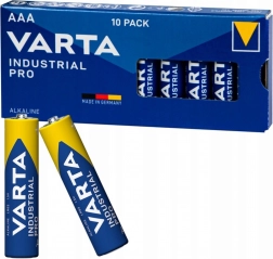 Alkaliske batterier AAA Industrial Pro – 10 stk.