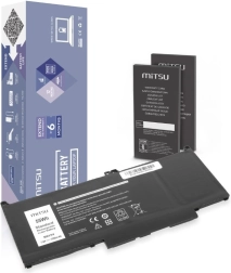 MITSU-batteri til Dell Latitude 5300/5310/7300/7400, 7200 mAh (55 Wh) 7,6 V