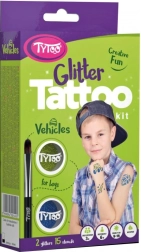 TyToo glitr-tatoveringer transportmidler