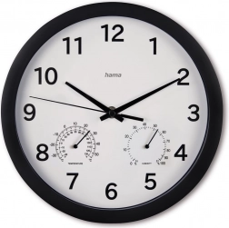 Vægur Malta 25 cm sort