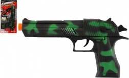 Plastpistol med svinghjul 23 cm