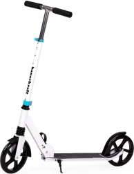 Sammenklappelig by-løbehjul til børn og teenagere med justerbar højde 95–105 cm og 200 mm hjul